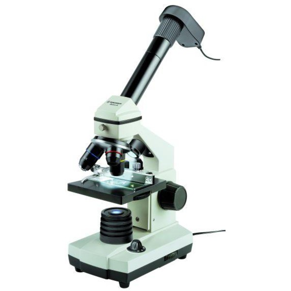 Bresser Junior Builux CEA, kit microscope 40x-1024x, avec oculaire USB, valise