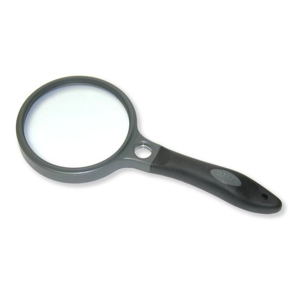 Carson SureGrip 2.5x Soft-Grip-Lupe 10x