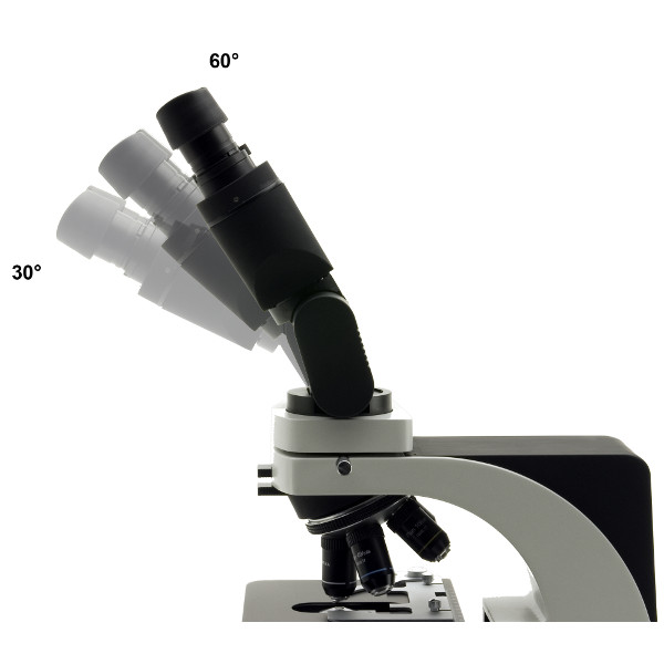 Optika Microscopio B-500 ERGO, binocular, cabezal ERGO, objetivos planos, LED