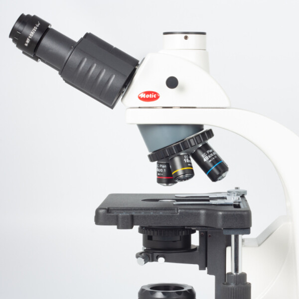Microscope Motic BA310E, trino, BF, infinity, EC-plan, achro, 40x - 1000x, Hal. 30W, LED (opt.)