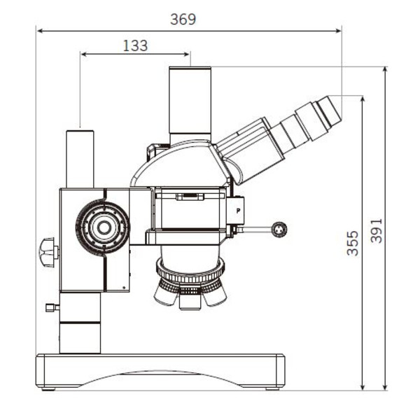 Motic Mikroskop BA310 MET-H, binokular