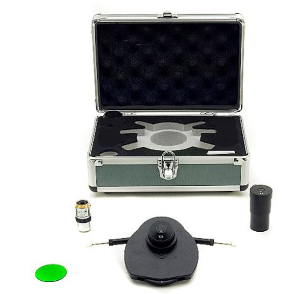 Optika Kit simple pour contraste de phase M-617.1, avec objectifs IOS PLAN 40x, pour B-500