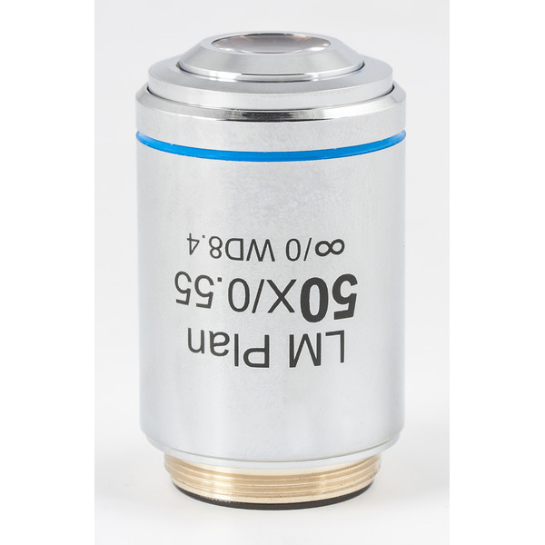 Motic Objective, CCIS achromat. LM PL 50x/0.55 (AA=8.4mm)