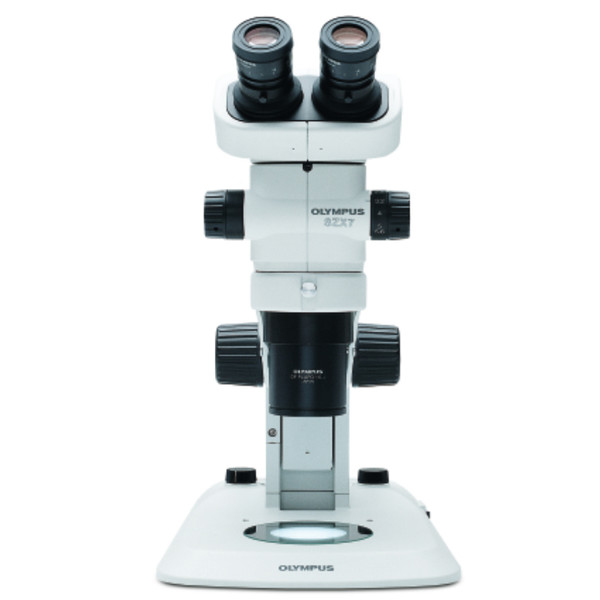 Evident Olympus Olympus SZX7 microscope, bino, 0.8x-5.6x with ring and transmitted light