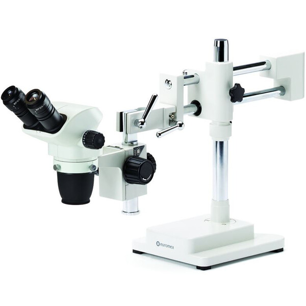 Euromex NZ.1702-B, NexiusZoom EVO, 6.5x to 55x, double-arm boom stand, w.o. illumination, bino