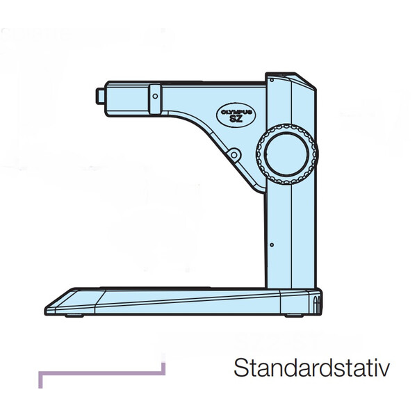 Evident Olympus Brazo fijo SZ2-ST Rack & Pinion Stand, ESD