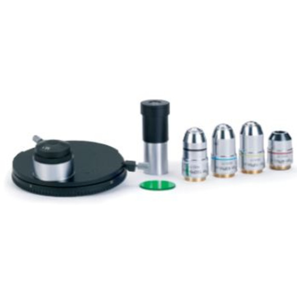 Euromex Phasenkontrast-Bauteil, Zernike, m. plan infinity-Objektiven, Drehkondensor, BB.9126 (BioBlue.lab)