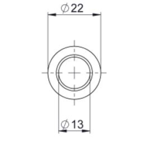 StarLight Opto-Electronics focussing lens, for active diameter 4.5 mm, f 30 mm