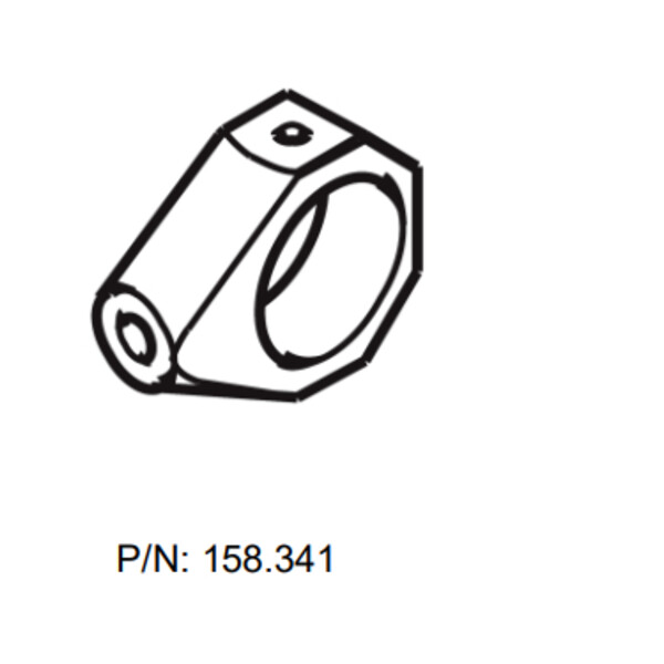 SCHOTT Support de montage pour mise au point additionnelle (158 210) M6