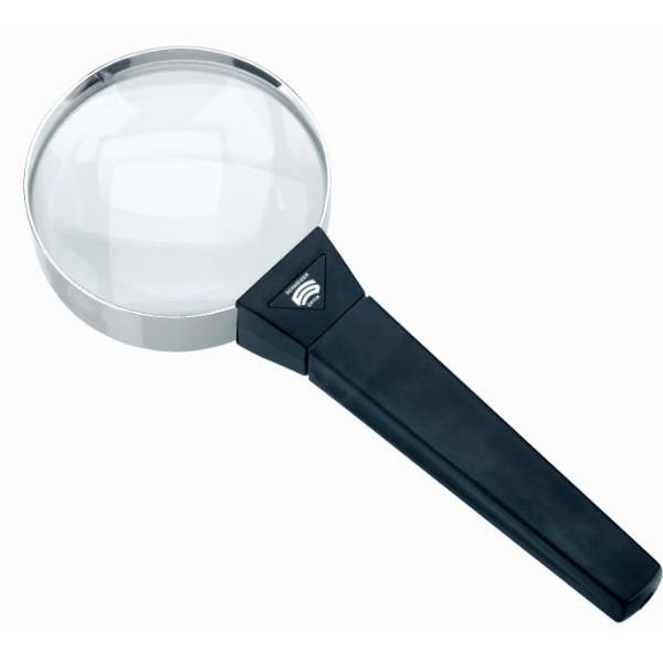 Schweizer Lupa de mano Basic-Line FORTE, 10D/3,5x/Ø75mm, biconvexa