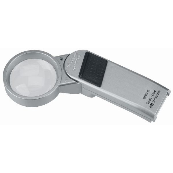 Schweizer Lupa Tech-Line MODULAR 4x/Ø55mm, esférica, 2700K