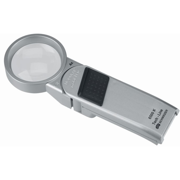 Schweizer Lupa Tech-Line MODULAR 4x/Ø55mm, esférica, 2700K