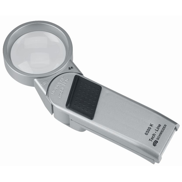 Schweizer Lupa Tech-Line MODULAR 4x/Ø55mm, esférica, 2700K