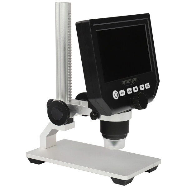 Omegon Microscopio DigiStar de , 1x-600x, LCD de 4,3''