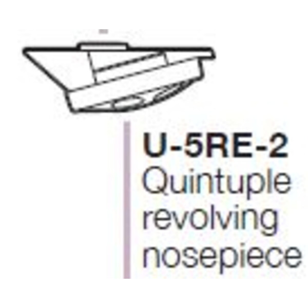 Evident Olympus Obiettivi Revolver U-5RE-2 5x