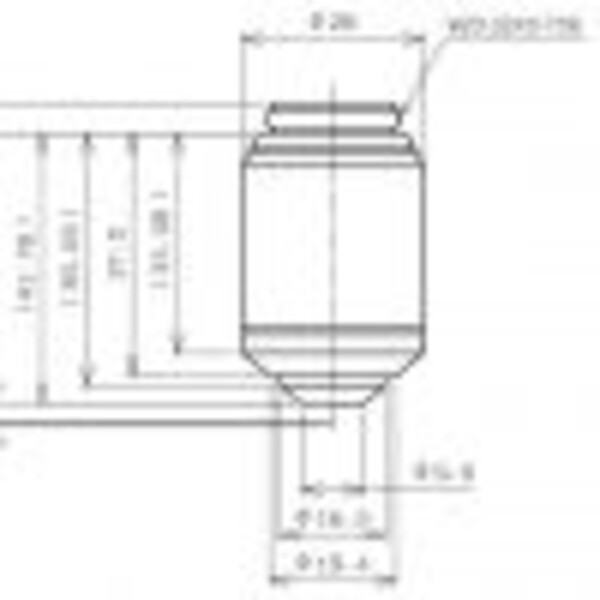 Evident Olympus Objektiv UPLXAPO10X, 10x, plan