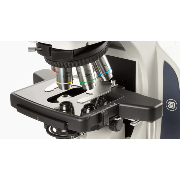 Euromex Microscopio Delphi-X, DX.1158-APLi, trinocular, objetivos plano apocromáticos, 40x-1000x, cabezal ergonómico, AL, LED-3 W