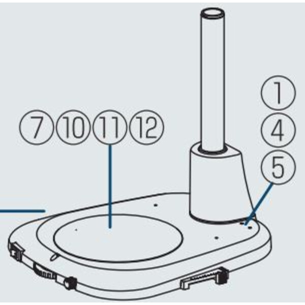 Nikon Zoom-Stereomikroskop SMZ460, bino, 0.7x-3x, 45°, FN21, W.D.100mm, Durchlicht, LED