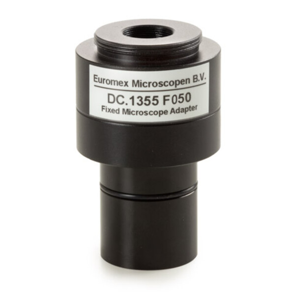 Adaptateur appareil-photo Euromex DC.1355, C-Mount 0,5x, Ø23 mm, court, 1/2 pouce