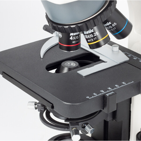 Motic Microscoop BA310, LED, 40x-400x (zonder 100x), trino