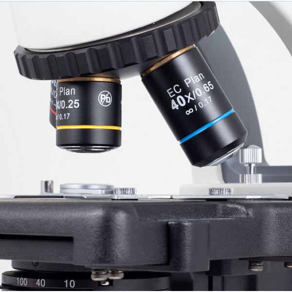 Motic Microscope BA210E trino, infinity, EC- plan, achromatic, 40x-1000x, Hal,