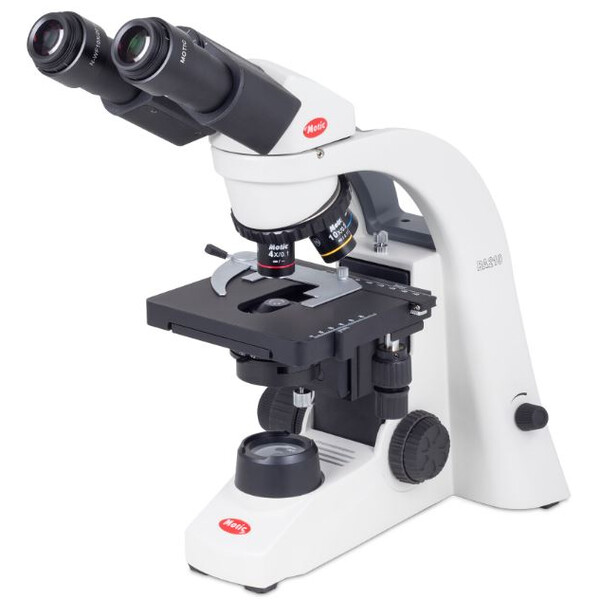 Motic Microscoop BA210 bino, INFINITY, EC-plan, achro, 40x-400x, LED