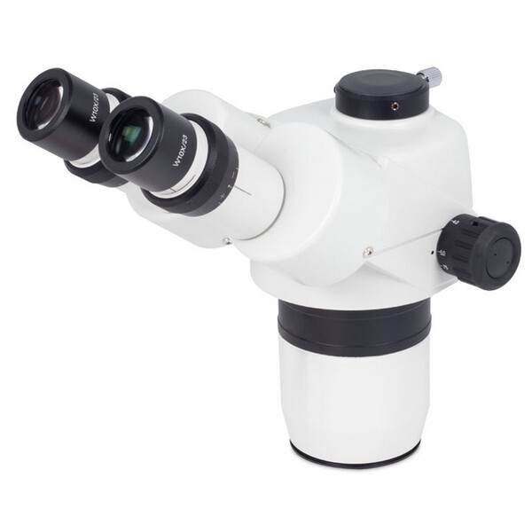 Motic Cabazal estereo microsopio Cabezal estéreo Cabezal SMZ-168, trino, 7,5x-50x, 10x/23, Anch 113mm