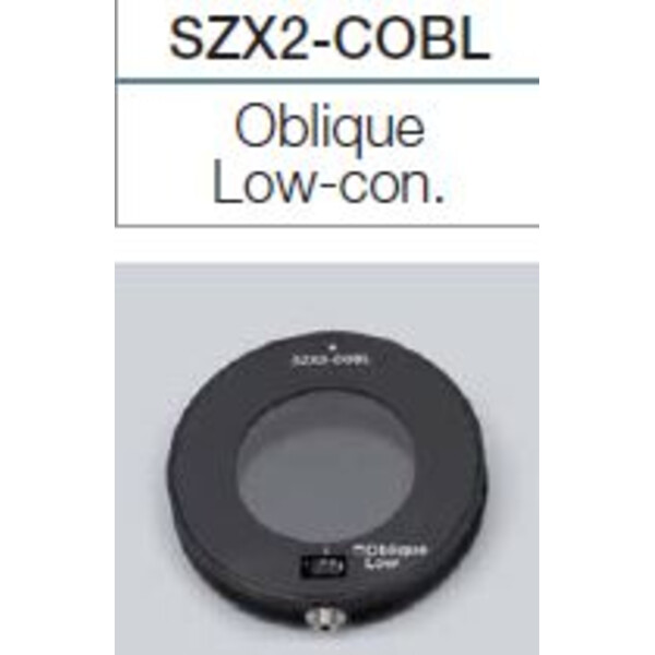 Evident Olympus SZX2-COBL Oblique laag inzetstuk