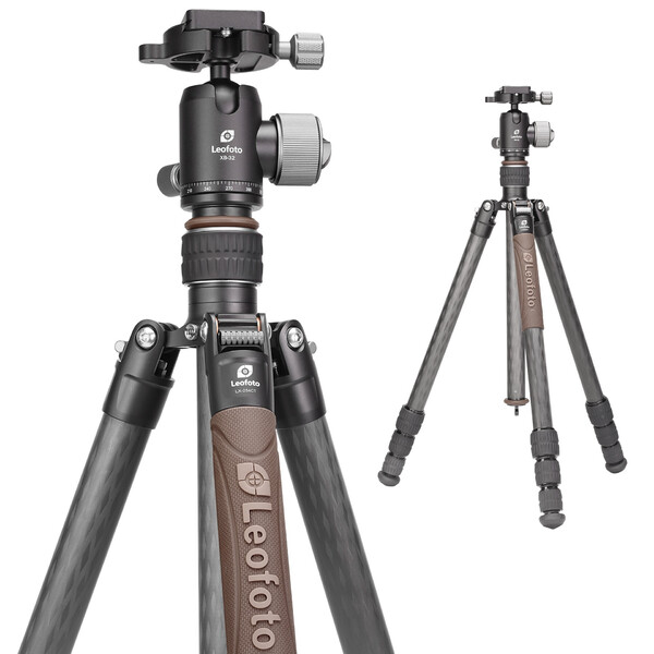 Leofoto Carbon-Dreibeinstativ LX-254CT Urban + Ballhead XB-32