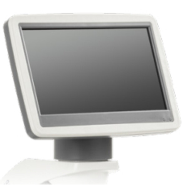 Euromex Microscoop BioBlue, BB.4220-LCD, 7 inch LCD-scherm, SMP 4/10/S40x Lenzen, DIN, 40x - 400x, 10x/18, LED, 1W, Kruistafel
