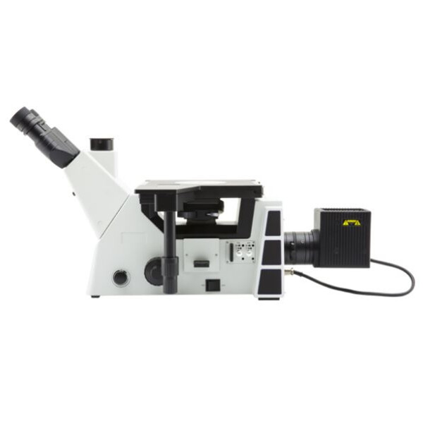 Optika Inverted microscope IM-5MET, MET trino, invers, 10x24mm,  AL, Halogen,  12V/100W w.o. objectives