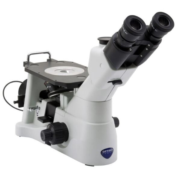 Optika Inverted microscope IM-3METLD, trino, inverse, 10x22mm, LED 18W,