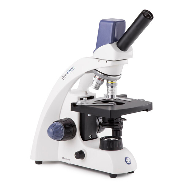 Euromex Microscopio BioBlue, BB.4255, Digital, Mono, DIN, 40x - 1000x, 10x/18, LED, 1W