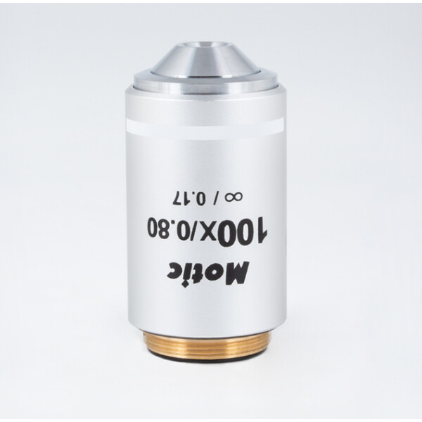 Motic Objective CCIS plan achromat UC PL 100x/0.8, S-Dry (wd=1.7mm)