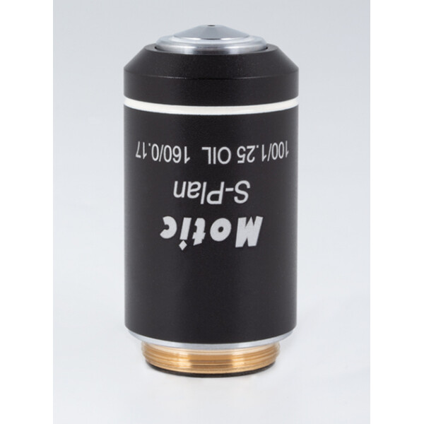 Motic objectief S-Plan objectief SP100X/1.25/S-Oil (AA=0.165mm)