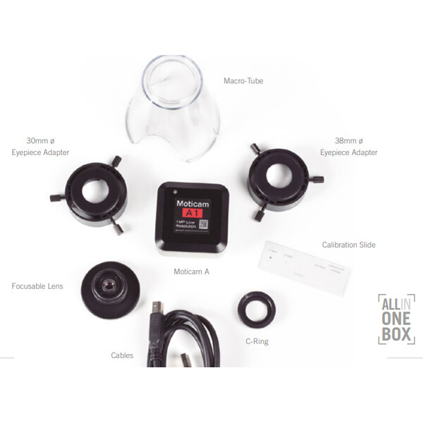 Motic Camera A1, kleur, sCMOS, 1/3.1, 4.1µ, 30fps, 1MP, USB 2.0