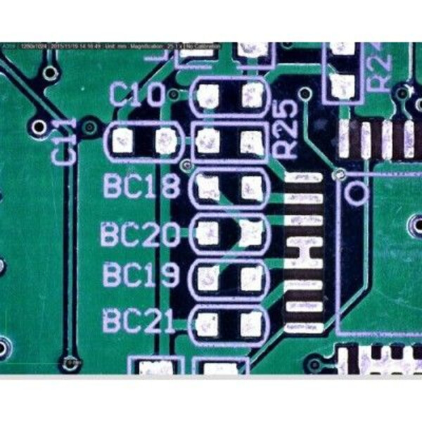 Dino-Lite Microscopio AM4115ZT, 1,3 MP, 20-220x, 8 LED, 30 fps, USB 2.0