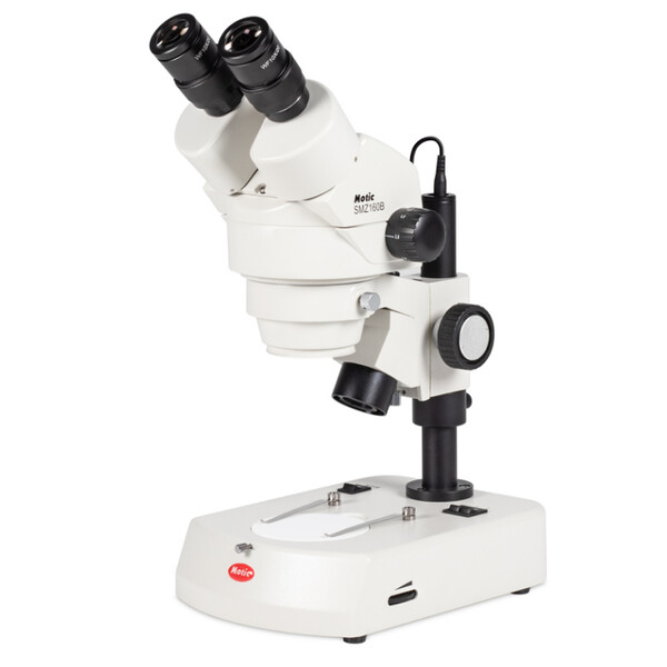 Motic Stereo Zoom Microscope SMZ-160-BLED, LED, 0.75x-4.5x