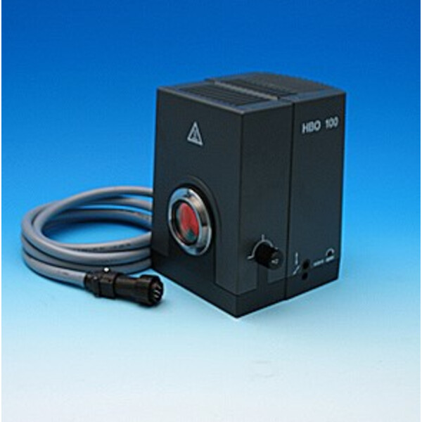 ZEISS Luminaria HBO 100 con portalámparas y colector