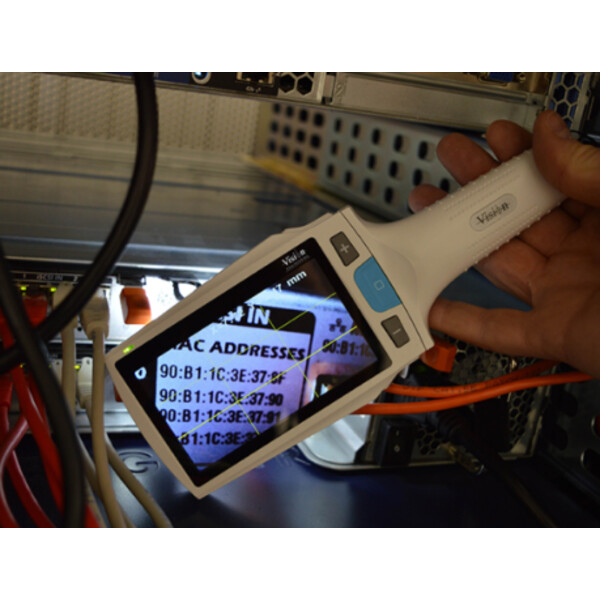 Vision Engineering Lupa de mano digital CAMß de , 4x-20x, LED, batería