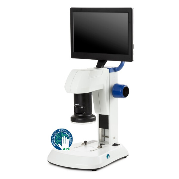 Euromex Microscopio ED.3000, 5 MP, 7/21 LED, USB/SD, LCD da 9 pollici