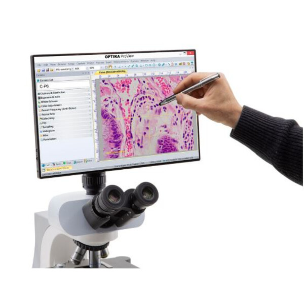 Optika Cámara TB-6PRO4K All-in-one 4K, Windows, 6.3 MP, 1/1.8", 2.4 µm, USB, 15.6" touch screen