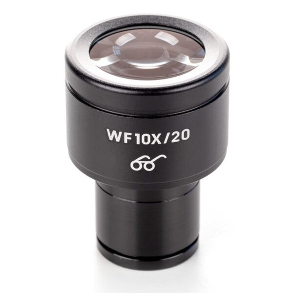 Kern Oculare Oculari Ø 23,2 mm, OBB-A1618, HWF 10x/Ø20mm, con scala 0,1mm, High-Eye-Point, anti-fungo