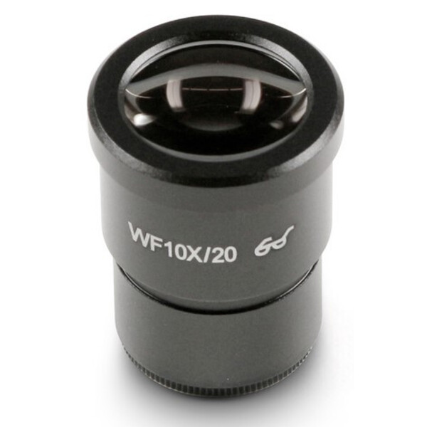 Kern Oculare Ø 30 mm, OZB-A4635, HWF 10x/Ø20mm, con scala 0,1mm, High-Eye-Point, Anti-Fungus