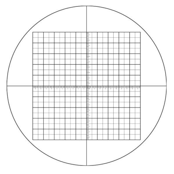 MAGUS Microscoopglaasje voor Calibratie van CSS2 stereomiscroscopen