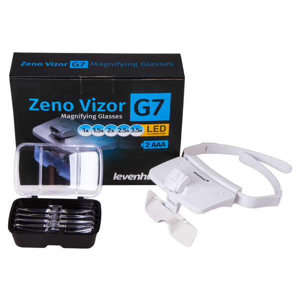 Levenhuk Magnifying glass Zeno Vizor G7 3.5x LED