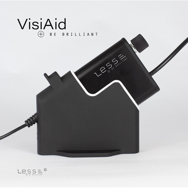 LESS Lupe VisiAid,  Beleuchtungsbrillen, Komplettset, Tisch & Mobil