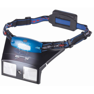 Schweizer Kopfbandlupe Tech-Line BINO LED o. Optik