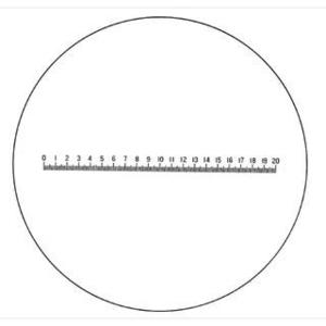 Eschenbach Präzisions-Mess-Skala für Skalenlupe 11547 und 115410