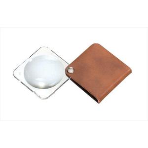 Eschenbach Magnifying glass Classic 50mm folding magnifier, bronzite brown